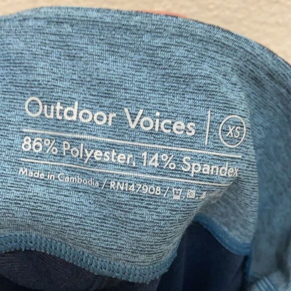 Outdoor Voices Springs 7/8 Compression Leggings XS - Picture 4 of 4